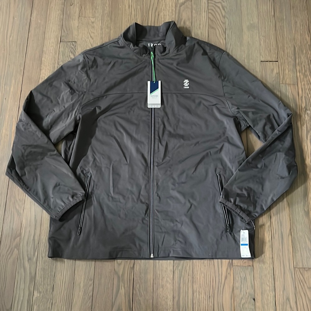 NWT Izod lightweight golf jacket